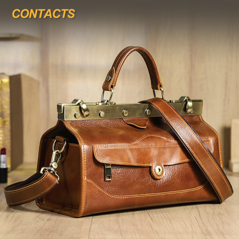 Luxury Bags For You - Full Grain Lamb Cowhide Leather Ladies
