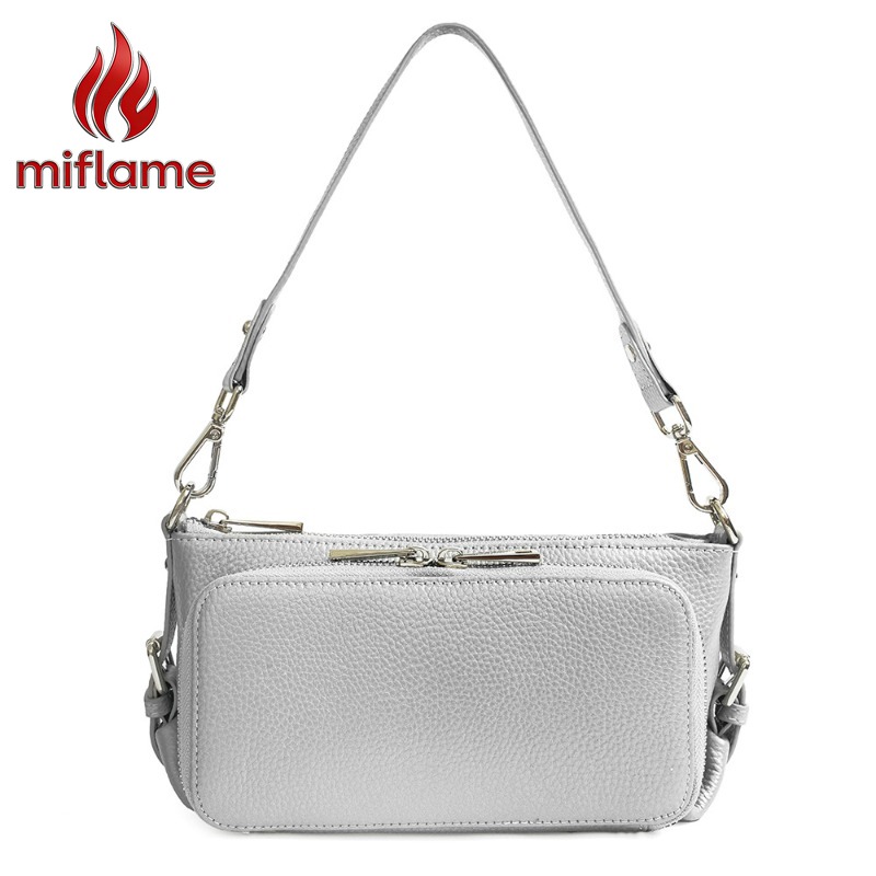 Luxury Bags Quiet - Genuine Leather Hobo Bag for Women