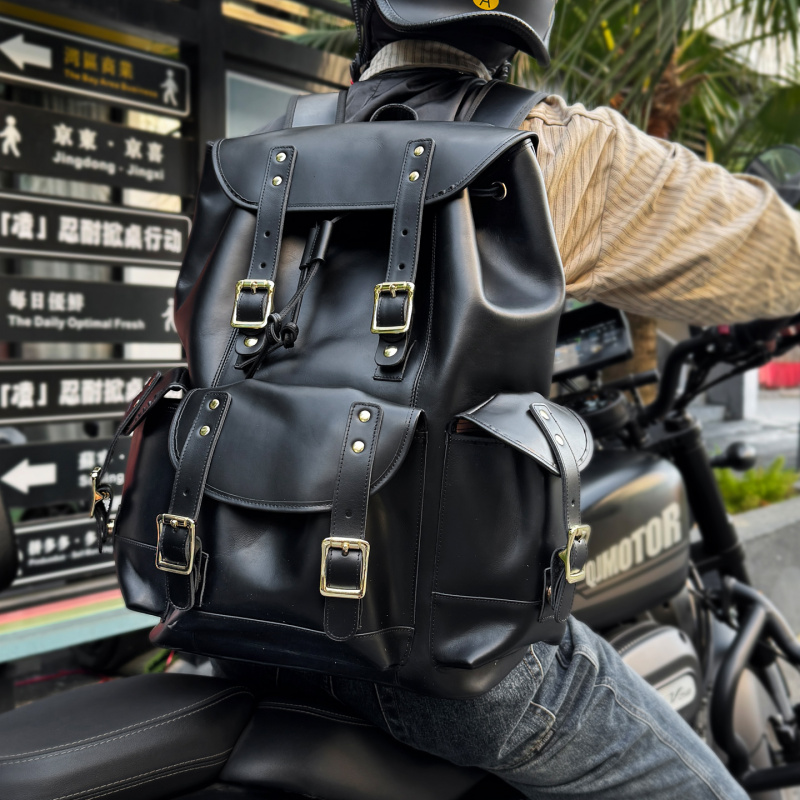 New Arrivals Leather Backpack  - Luxury Zipper Bags 评论和价格