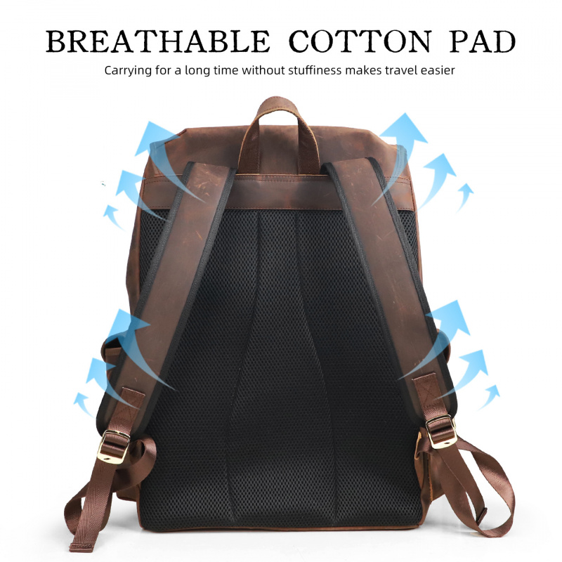 New Arrivals Leather Backpack  - Luxury Zipper Bags 评论和价格