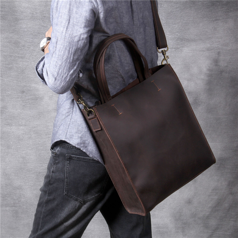 Vintage genuine leather men ha - Luxury Bags Coach 评论和价格