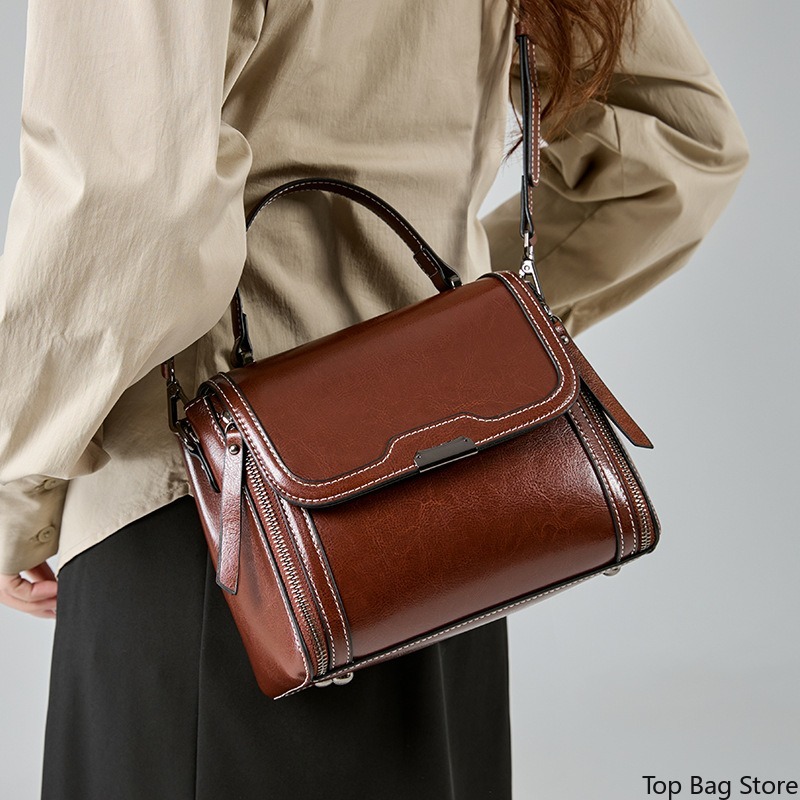 Genuine Leather Satchel Bag fo - Luxury Bags Quiet 评论和价格