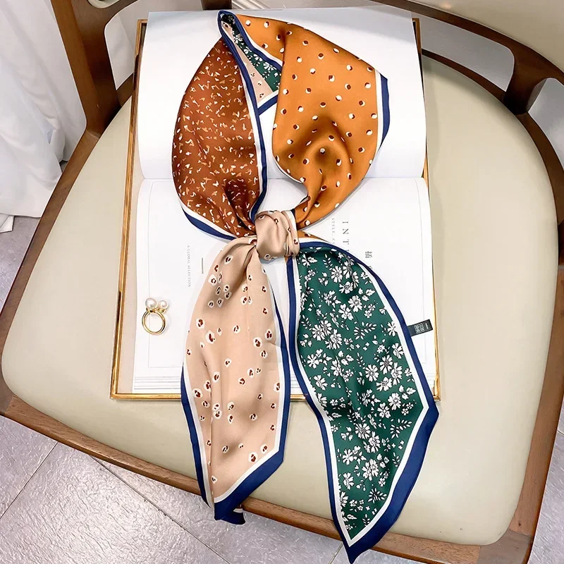 Design Print Skinny Scarf Plai - Luxury Bags Brand 评论和价格