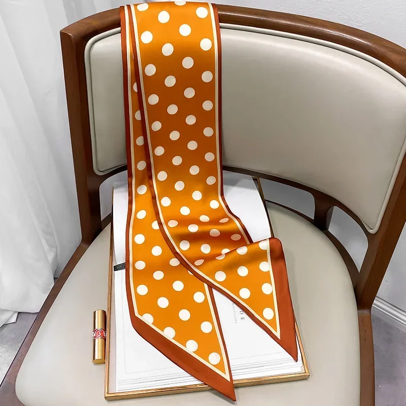 Design Print Skinny Scarf Plai - Luxury Bags Brand 评论和价格