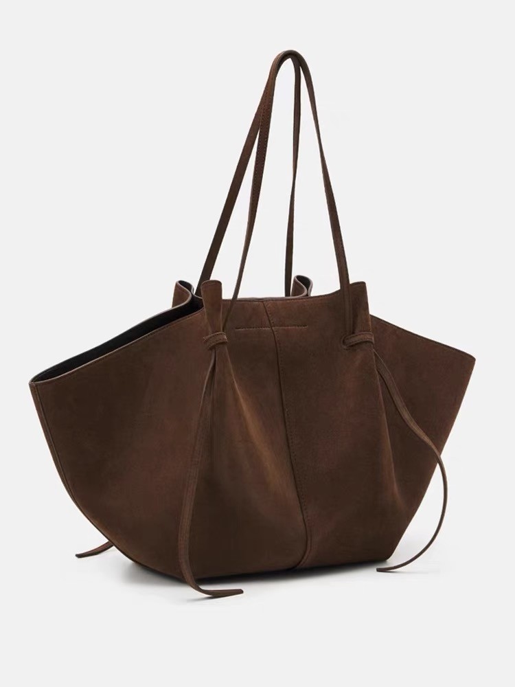 Faux Suede Tote Bags For Women - Luxury Bags Name For Women 评论和价格