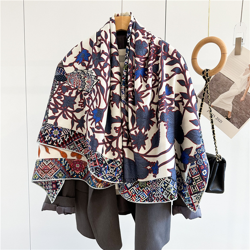 30%Silk 70%Wool Scarf Large Tw - Luxury Bags Hong Kong 评论和价格