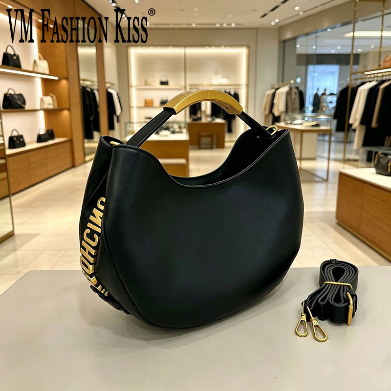 Demi-cercle Women Golden Lette - Luxury Bags Gold 评论和价格