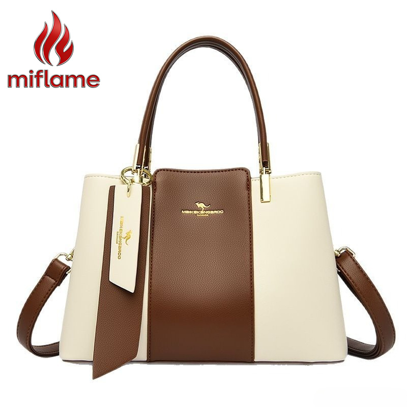 Genuine Leather Tote Bag for W - Luxury Bags Quiet 评论和价格