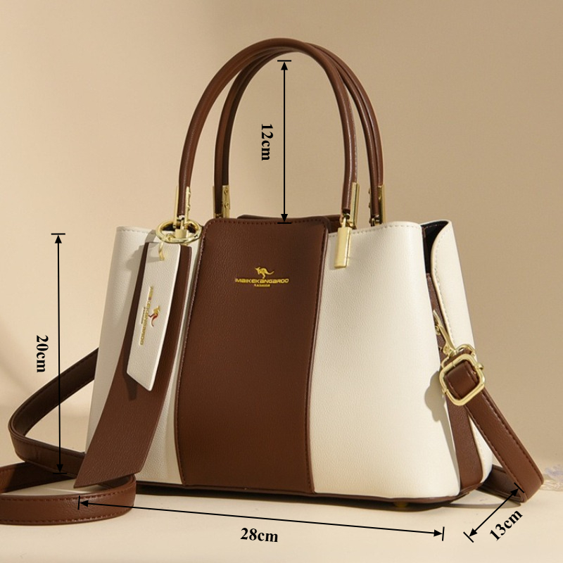 Genuine Leather Tote Bag for W - Luxury Bags Quiet 评论和价格