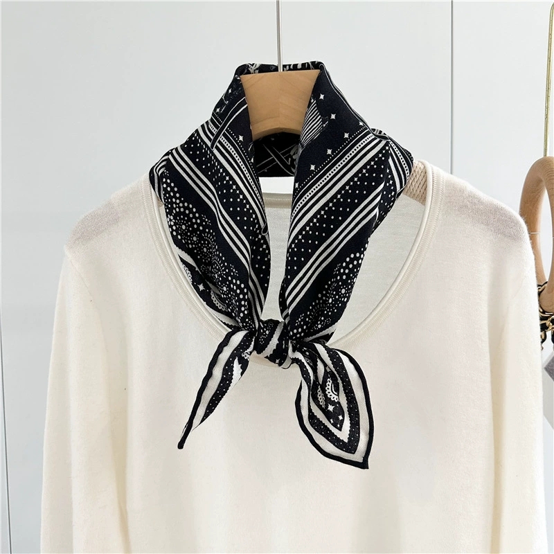 Black Soft Scarf Luxury Silk W - Luxury Bags Hong Kong 评论和价格