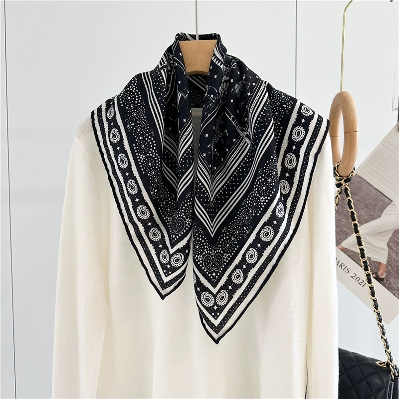 Black Soft Scarf Luxury Silk W - Luxury Bags Hong Kong 评论和价格