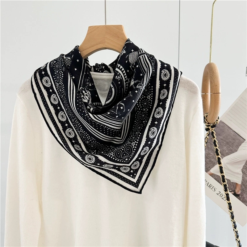 Black Soft Scarf Luxury Silk W - Luxury Bags Hong Kong 评论和价格