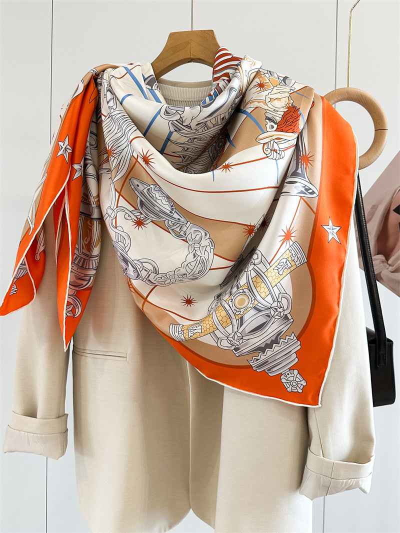 Luxury Brand Scarf Large Silk  - Luxury Bags Brand 评论和价格