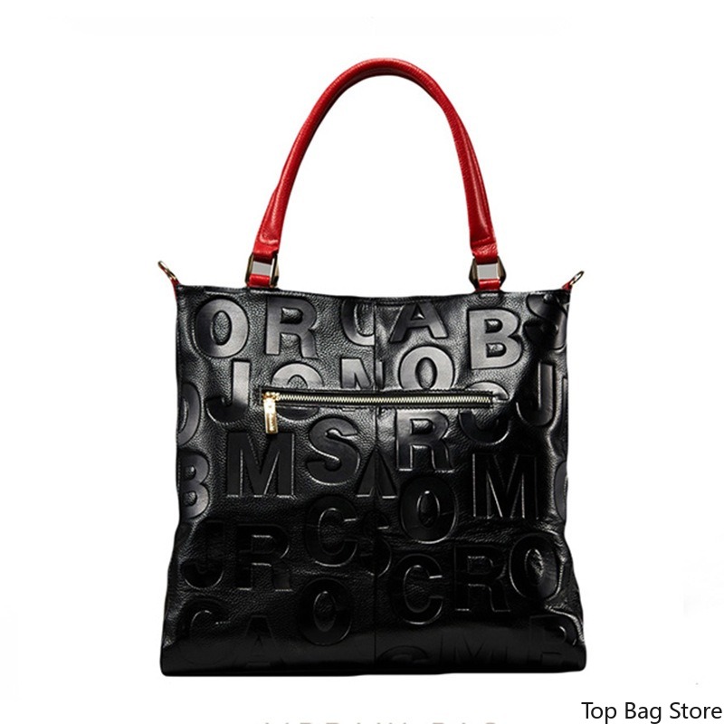 Genuine Leather Tote Bag for W - Luxury Bags Quiet 评论和价格