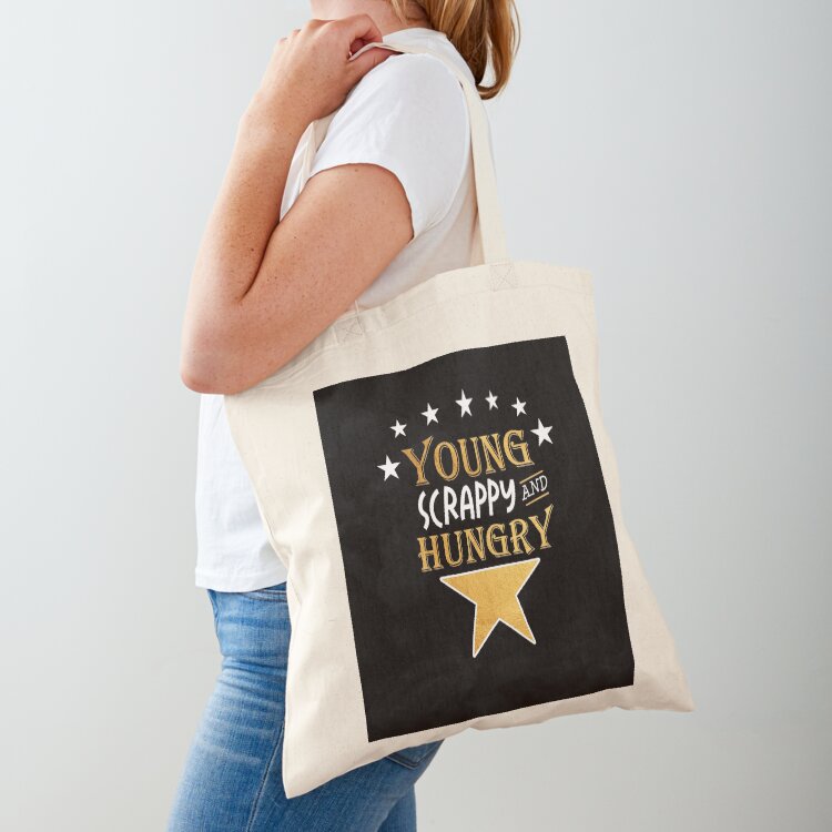 Young Scrappy Hungry quote Tot - Luxury Bags For Young Women 评论和价格