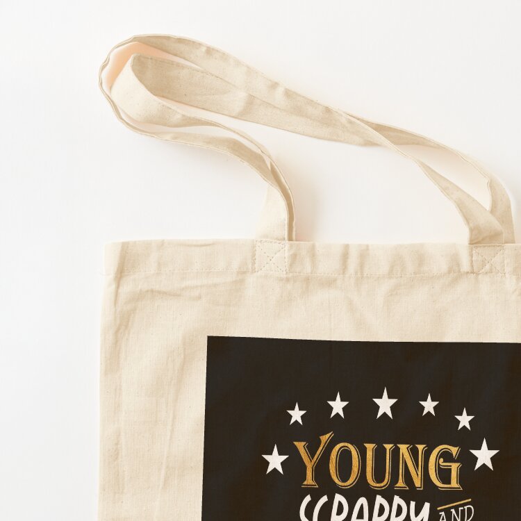 Young Scrappy Hungry quote Tot - Luxury Bags For Young Women 评论和价格