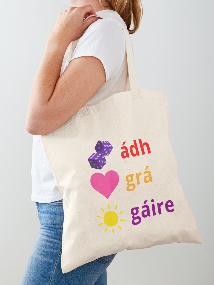 ádh Grá Gáire Tote Bag Portabl - Luxury Bags Gr 评论和价格