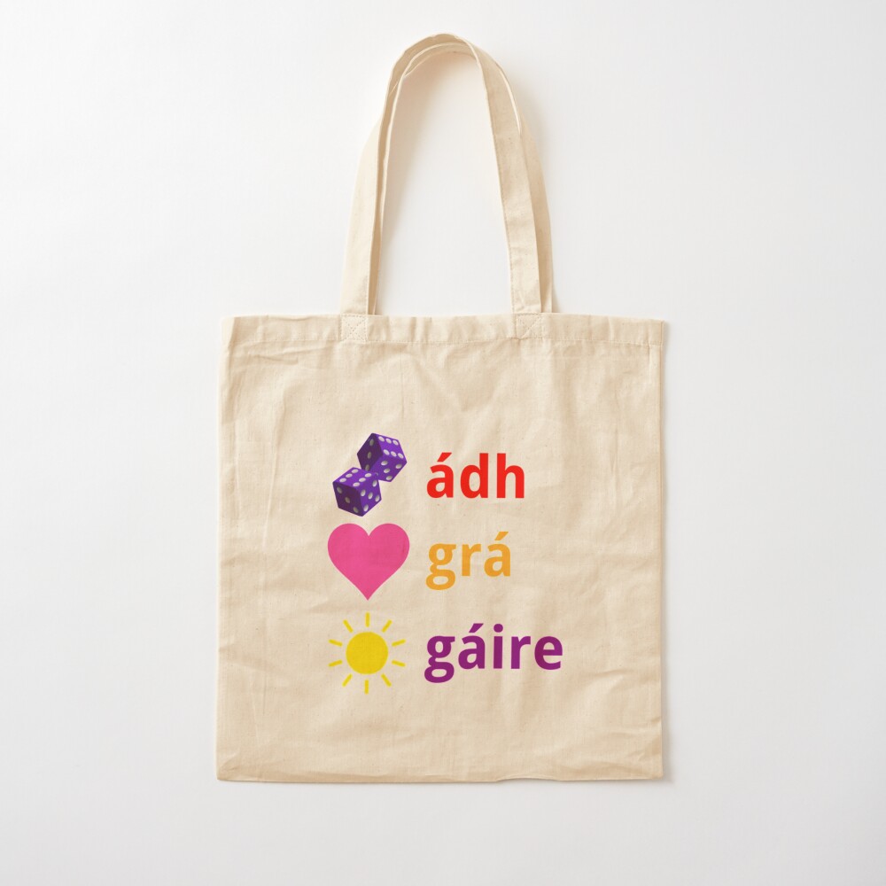 ádh Grá Gáire Tote Bag Portabl - Luxury Bags Gr 评论和价格
