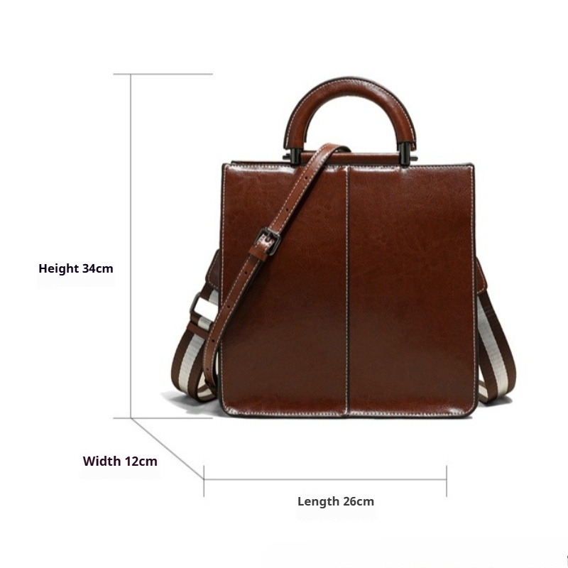 Genuine Leather Tote Bag for W - Luxury Bags Quiet 评论和价格