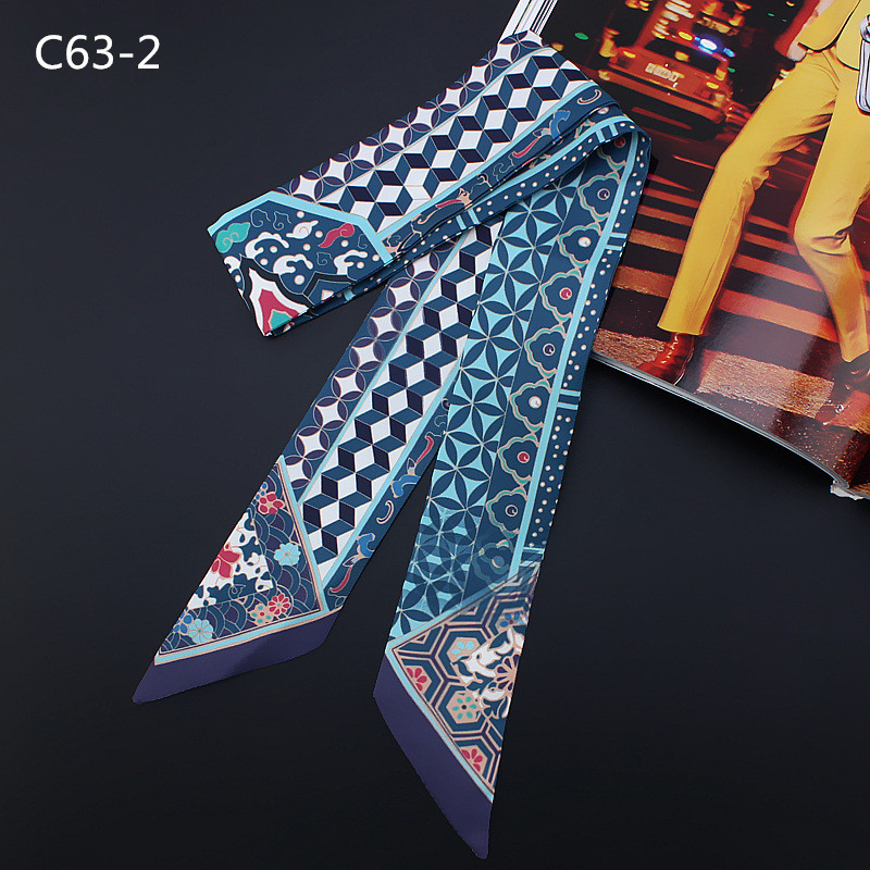 New Geometric Floral Print Sil - Luxury Bags Brand 评论和价格