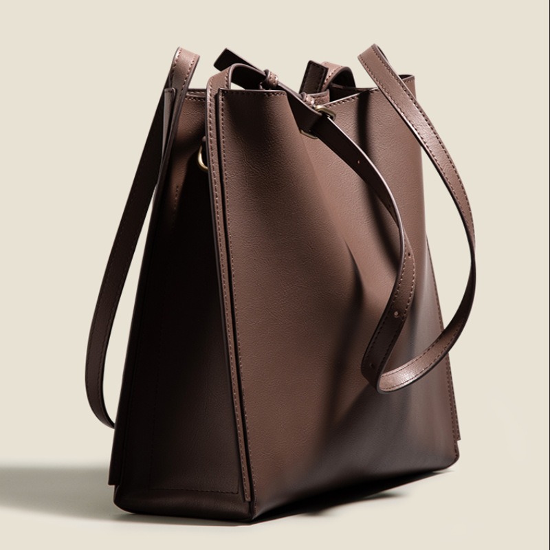 Genuine Leather Bucket Bag for - Luxury Bags Quiet 评论和价格