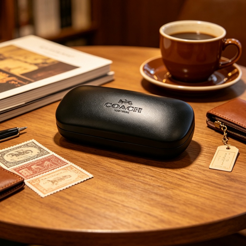 COACH Black Hard Glasses Case  - Luxury Bags Coach 评论和价格