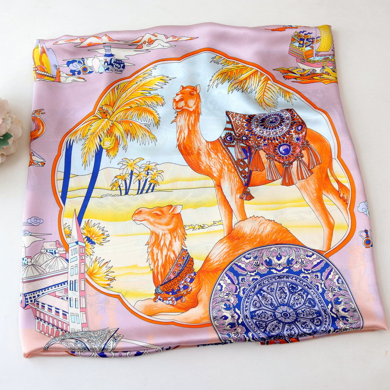 silk road Mulberry Satin Scarf - Luxury Bags Hong Kong 评论和价格