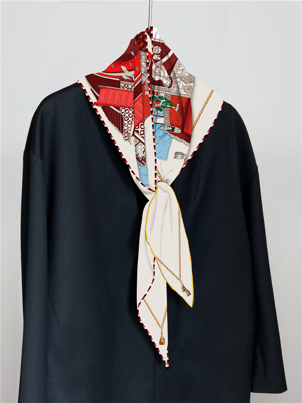 Triangle Twill Scarf Luxury Wo - Luxury Bags Hong Kong 评论和价格